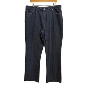 Tommy Hilfiger Women 16 Straight Leg Cotton Denim Pants Casual Streetwear